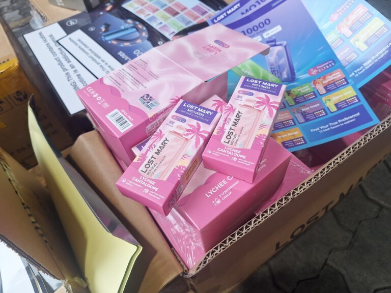 Meio milhão de unidades de cigarros eletrônicos são apreendidos no Porto de Santos