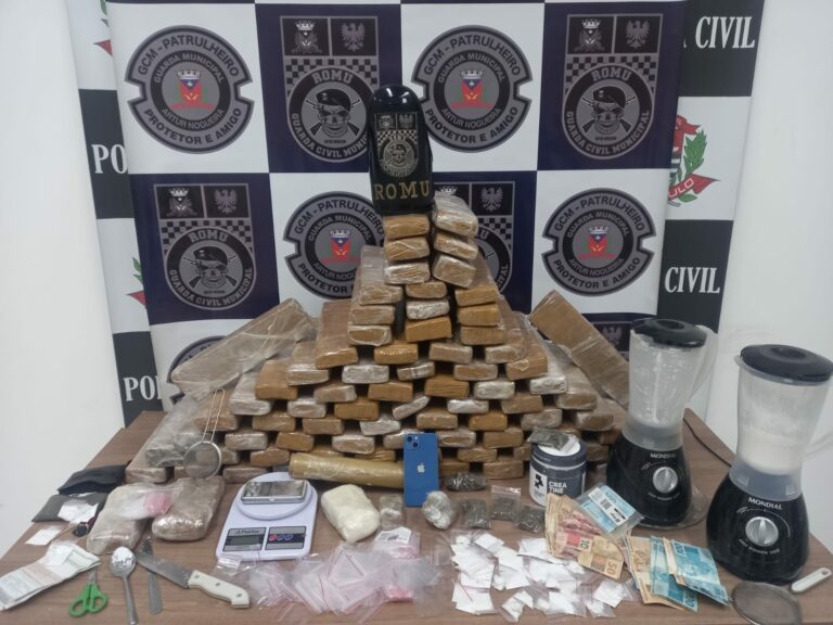 “Empreendedor do tráfico” é preso com mais de 80 quilos de maconha em casa