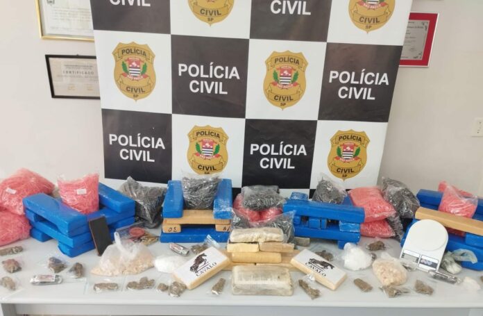 Polícia apreende mais de 40 kg de drogas em pousada de Campos do Jordão