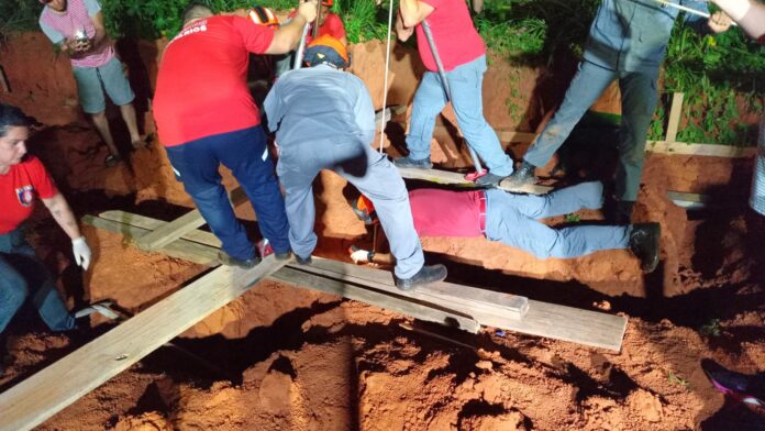 Garoto de 7 anos cai em buraco de obraem Nova Odessa