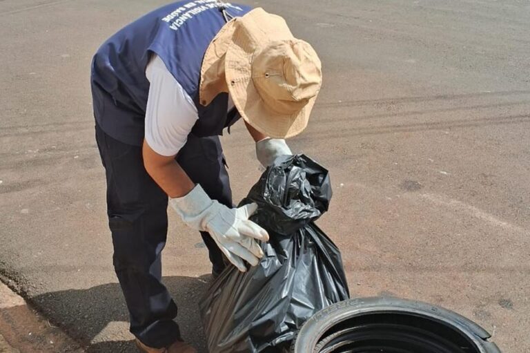 Mutirão recolhe mais de duas toneladas de potenciais criadouros do mosquito da dengue em Ribeirão Preto