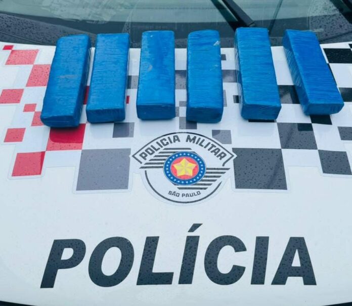 Polícia Militar apreende quase 6 quilos de maconha em Ubatuba