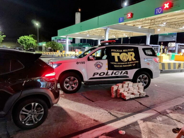 Homem é preso transportando mais de 100 kg de drogas na Carvalho Pinto, em São José dos Campos