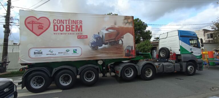 Terminais do Porto de Santos se unem na sexta edição da campanha Contêiner do Bem