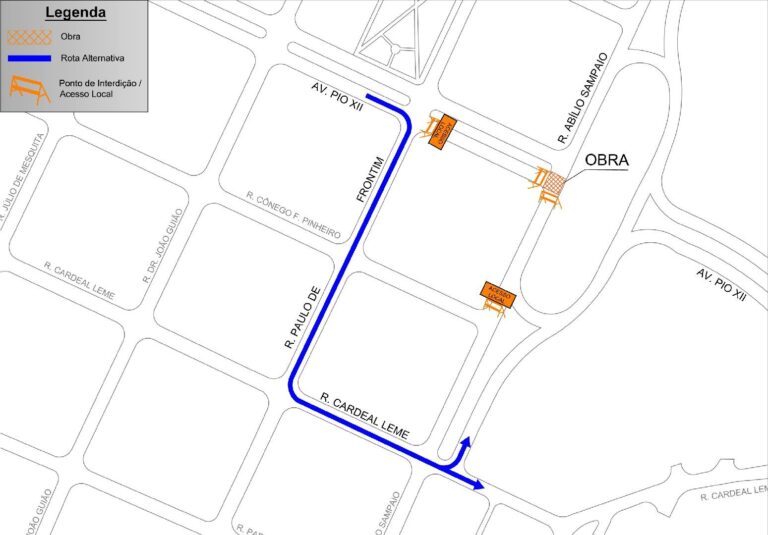 Vila Virgínia terá nova interdição a partir de hoje; confira a rota alternativa