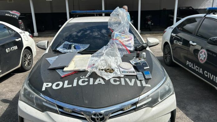 Operação da Polícia Civil prende comerciante e apreende drogas em Ubatuba