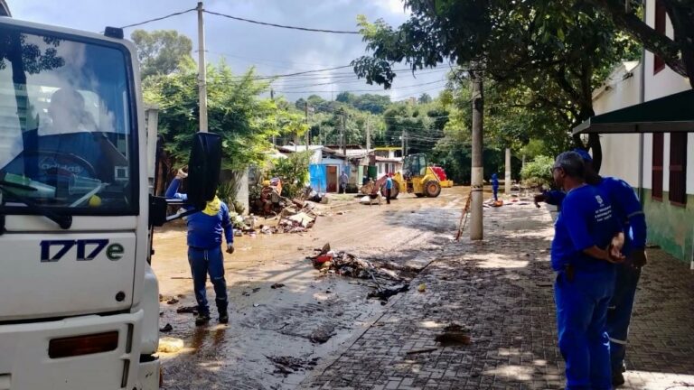 Prefeitura realiza limpeza de locais atingidos pelas chuvas; Campinas segue em Estado de Atenção