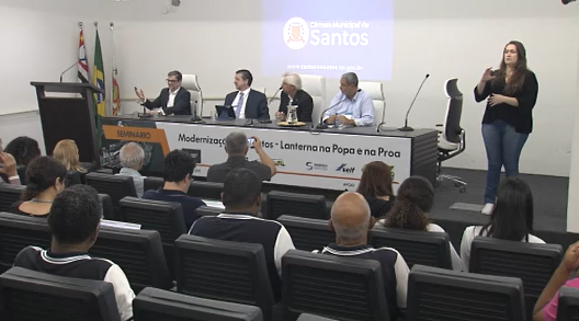 Confira como foi o debate de modernização dos portos da Baixada Santista