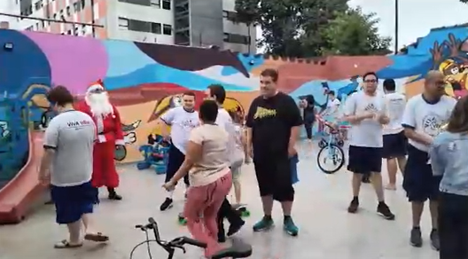 Grupo Mendes entrega novos equipamentos e revitaliza instalações da Associação Viva Vida