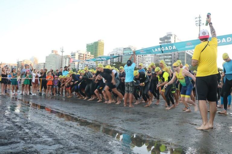 Última etapa do Troféu Brasil de Triathlon será neste domingo em Santos. Trânsito muda 