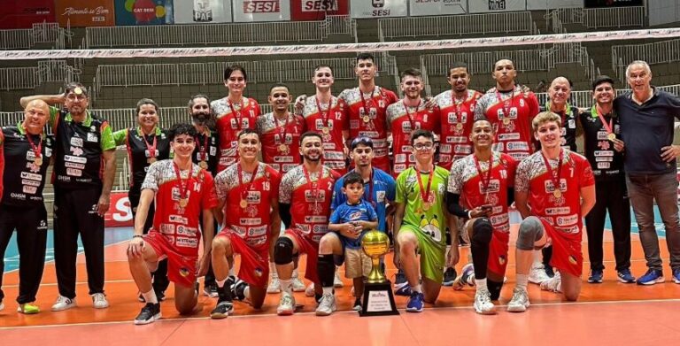 Pinda derrota Sesi Bauru e conquista o título do Paulista Masculino de Vôlei Sub-21