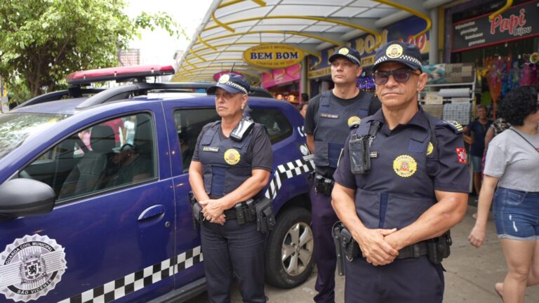 Cidade do litoral inicia operação de segurança em Centro Comercial nesta época de natal
