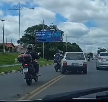 Motorista flagra cenas de intolerância no trânsito em Hortolândia