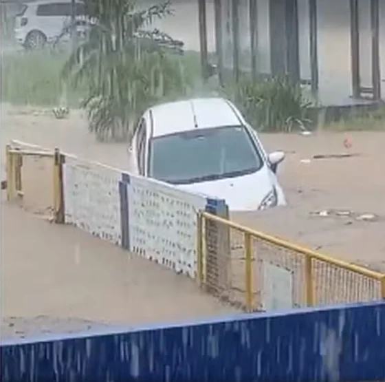 Homem morre em SC devido às fortes chuvas