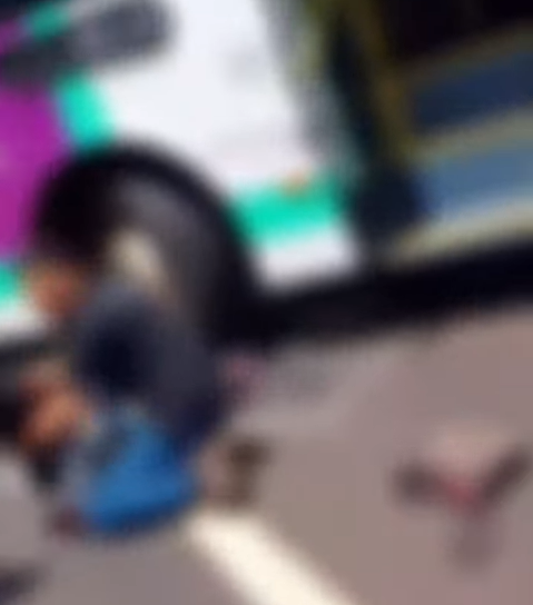 VÍDEO: Mulher fica ferida ao ser atropelada por ônibus de Ribeirão Preto na Av. independência