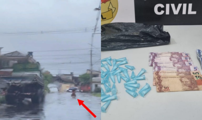 Homem com passagem por tráfico de drogas é preso pelo mesmo delito em Praia Grande