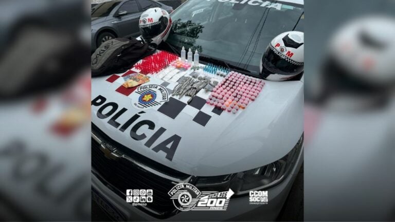 Homem é preso com mais de 200 porções de drogas em Santos