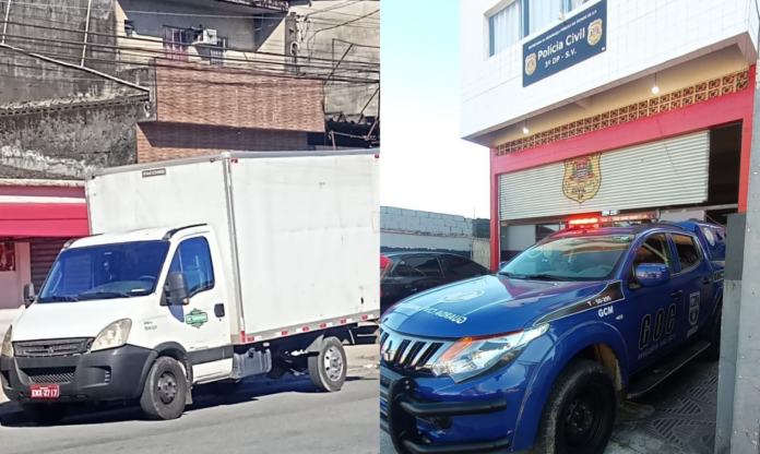 gcm caminhao sequestro sv