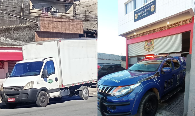 Caminhoneiro é sequestrado e mantido em cárcere privado em São Vicente