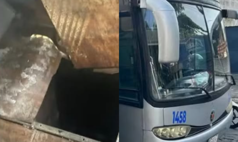 Ônibus suspeito de transportar drogas é apreendido em Guarujá com mais de 20 passageiros paraguaios