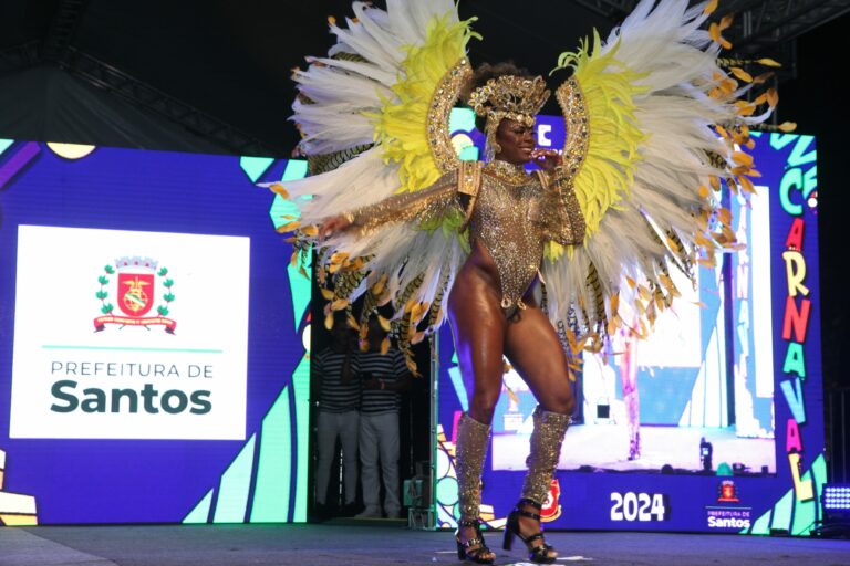 Santos abre inscrições para concurso dos novos Rei Momo, rainha e princesa do carnaval