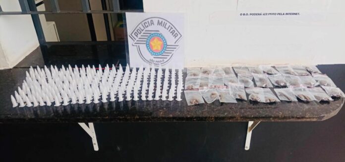 Adolescente é apreendido com mais de 260 entorpecentes em Potim
