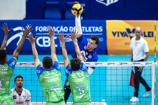 São José perde para o Minas na abertura do returno da Superliga Masculina de Vôlei