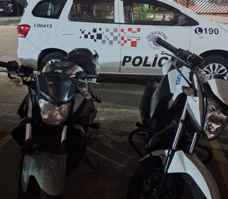 Moto de tenente da PM roubada há mais de 1 ano é recuperada em Santos