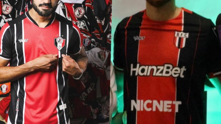 Camisa do Joinville é “referência” para o novo uniforme do Botafogo