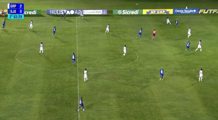 São José perde para o Grêmio Prudente na estreia no Paulista A2