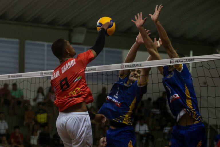 PRAIA GRANDE: No ritmo do ‘tango’, Time PG de vôlei masculino volta a vencer na Superliga B