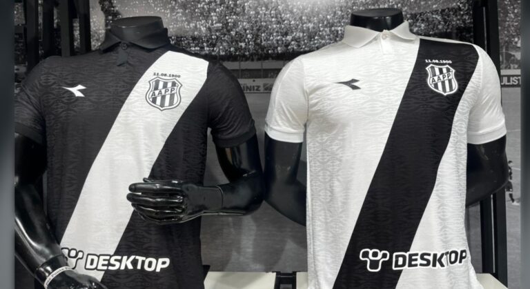 Ponte Preta lança novo uniforme inspirado em 1997