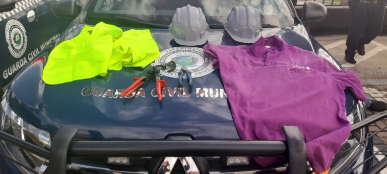 Dupla é presa em Valinhos após furtar cabos telefônicos se passando por funcionários de operadora