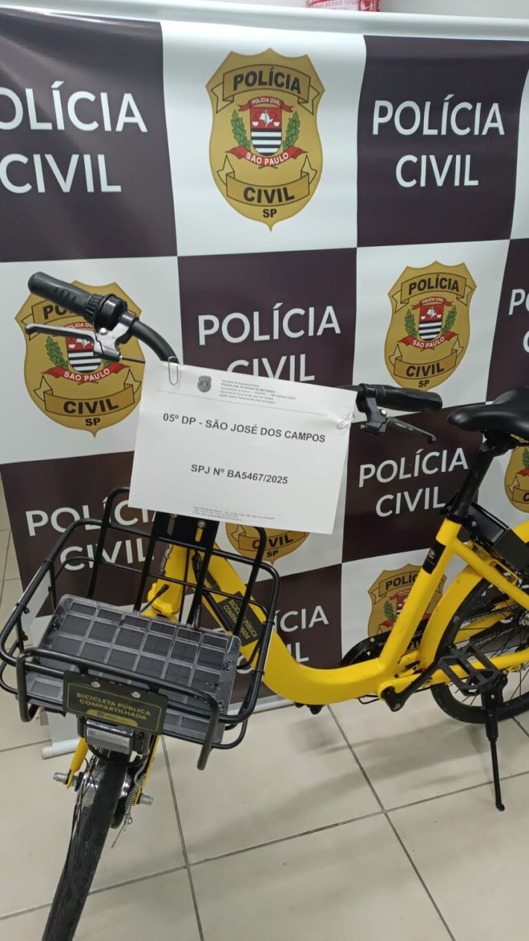 Homem é preso após furtar bicicleta compartilhada em São José