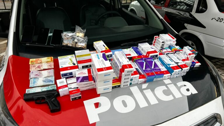 Criminosos roubam farmácia e levam canetas emagrecedoras; Prejuízo de 30 mil