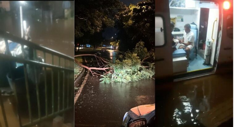 Avenidas de Ribeirão Preto são inundadas após temporal; saiba as recomendações da Defesa Civil para a condição