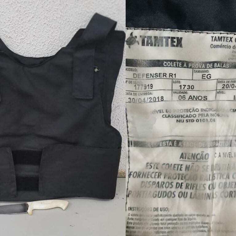 Homem compra colete balístico para gravações e peça é apreendida no Centro de Ribeirão Preto