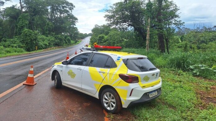DER interdita trecho da rodovia SP 058, em Lavrinhas