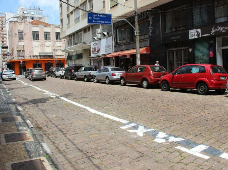 Zona Azul: Campinas lança novas vagas de estacionamento rotativo no centro