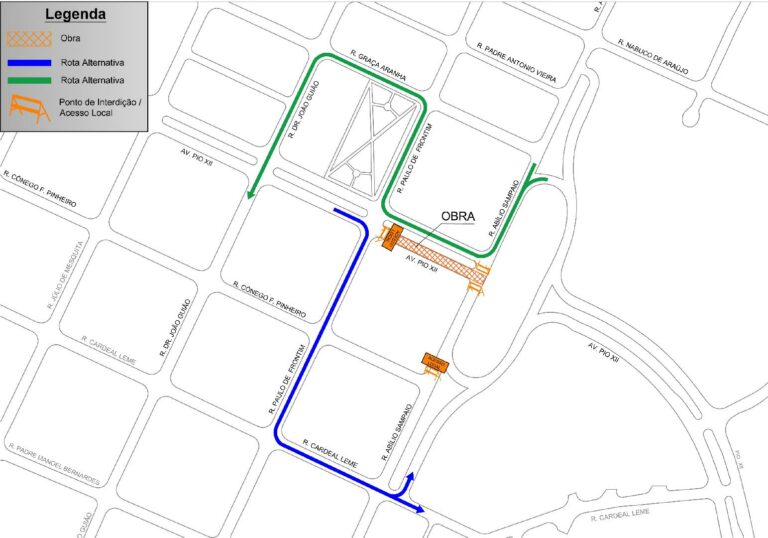 Vila Virgínia terá nova interdição a partir de hoje; confira a rota alternativa
