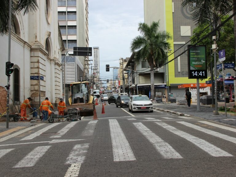 Avenida José Paulino terá trecho interditado no centro de Campinas