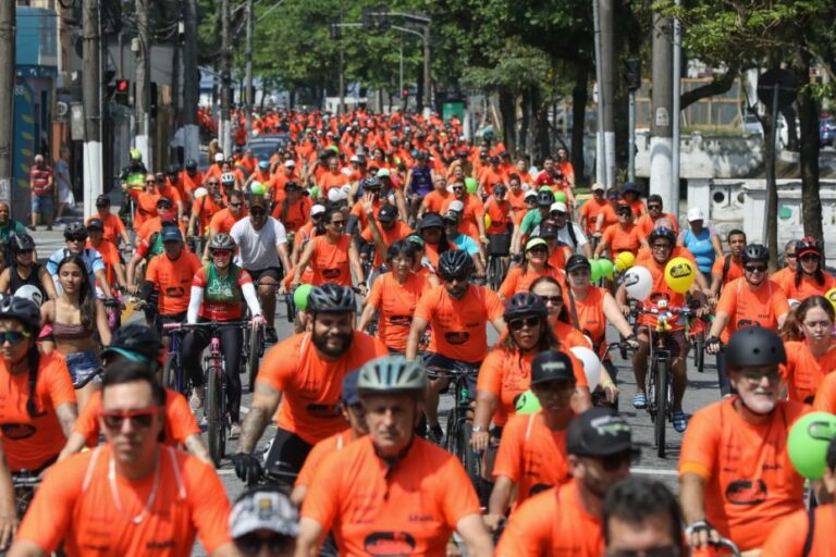 SANTOS: ‘Bora Pedalar’ abre inscrições gratuitas a partir desta segunda-feira