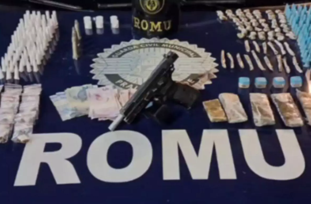 Tiroteio entre traficantes e guardas municipais acaba com suspeito ferido e preso em cidade do litoral de SP