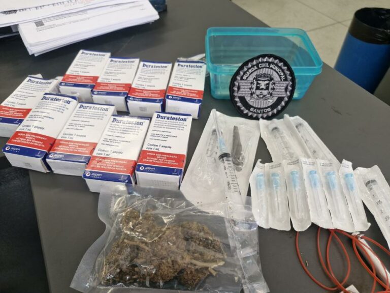 Guarda Municipal de Santos detém adolescente por furto e apreende drogas
