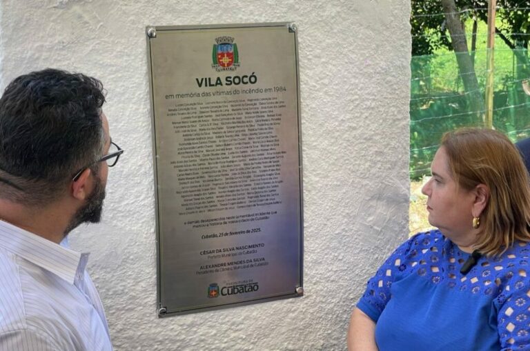 Cubatão homenageia famílias vitimadas no incêndio da Vila Socó em ato ecumênico: tragédia completa 41 anos
