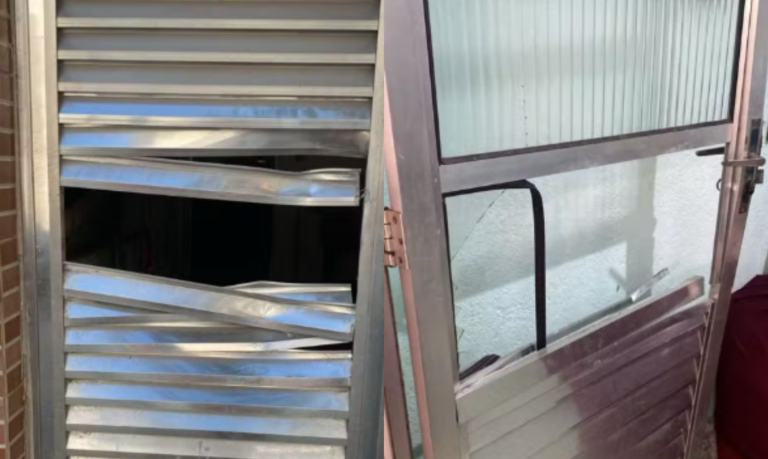 PM erra endereço e quebra portão para invadir casa de inocente em Guarujá