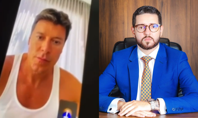 Rodrigo Faro cai em golpe de estelionatário que usava foto de advogado de Santos e compartilha extrato bancário; VÍDEO