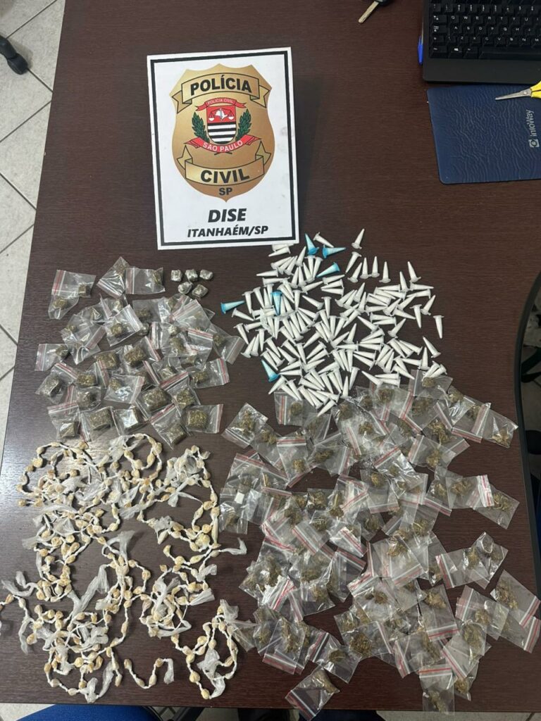 Homem é preso após ser visto entrando e saindo de ‘casa bomba’ em Peruíbe