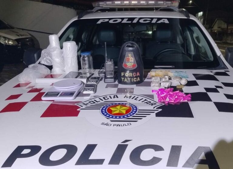 Polícia Militar prende dupla de traficantes em Aparecida; um era procurado por homicídio
