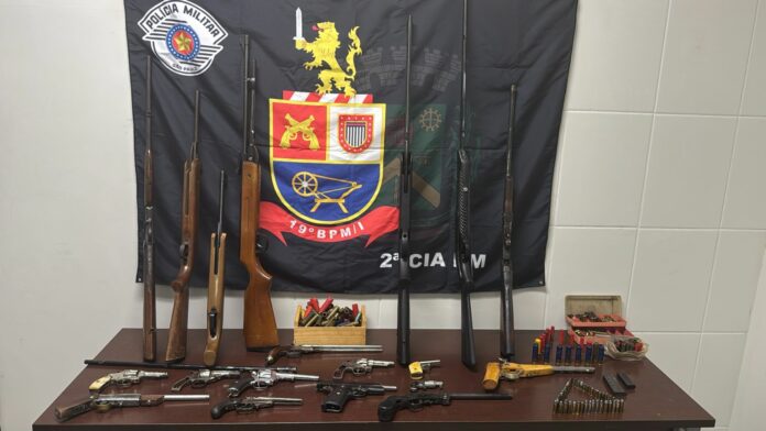 O homem tentou fugir pulando muros de várias casas e entrou em um imóvel, onde pegou uma espingarda. Os policiais conseguiram imobilizá-lo antes que ele utilizasse a arma.